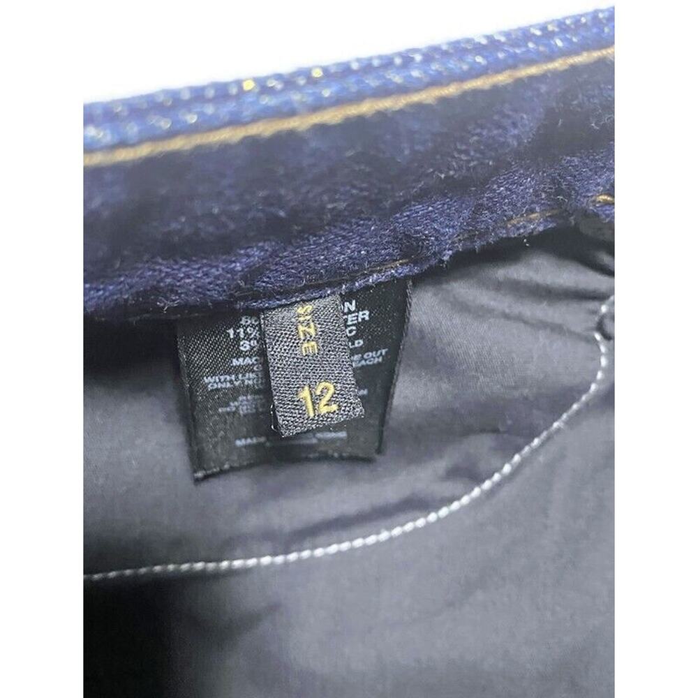 X2 Jeans Women's Size 12 Skinny Zip Up Leg Bottoms With 5 Pockets - Picture 7 of 12